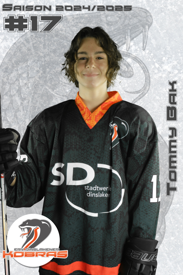 Player Card   2024 25   17   Tommy Bak